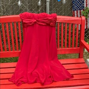 Summer Red Dress Good Condition used once